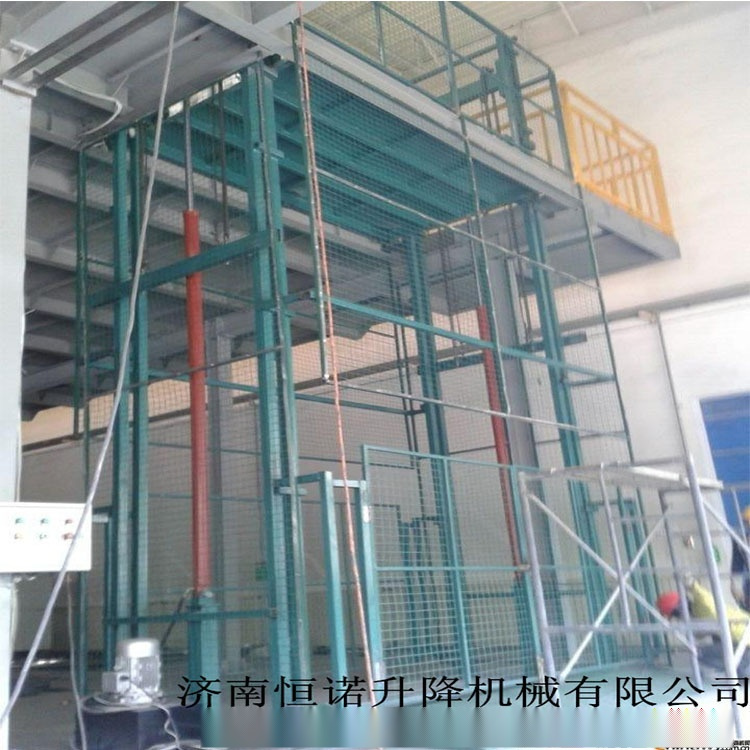 导轨式升降货梯_剪叉式货梯_如何正确安装导轨升降货梯