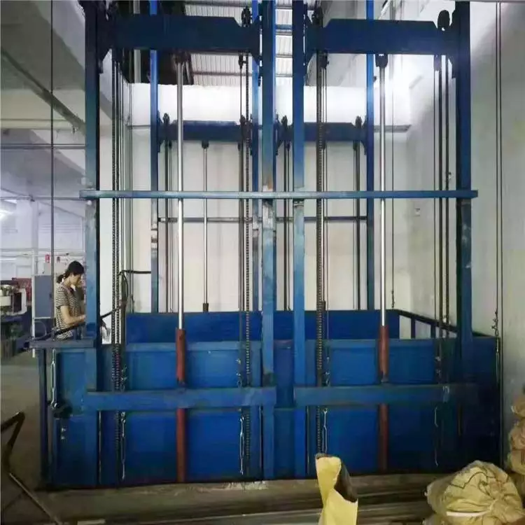 洛阳链条式液压货梯_洛阳固定式液压升降货梯坦诺厂家_升降货梯液压系统如何调节速度
