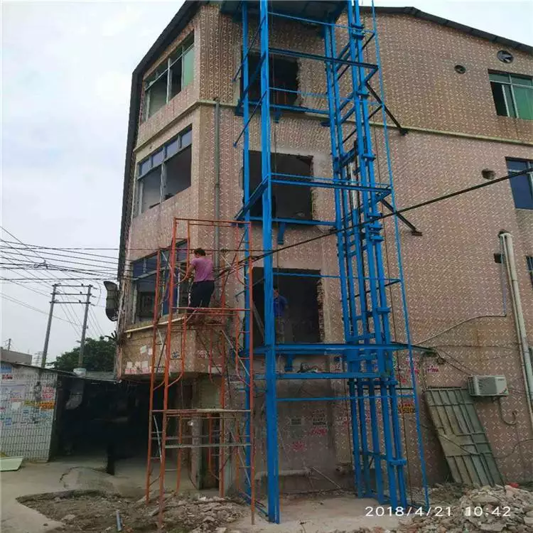 洛阳固定式液压升降货梯坦诺厂家_洛阳链条式液压货梯_升降货梯液压系统如何调节速度