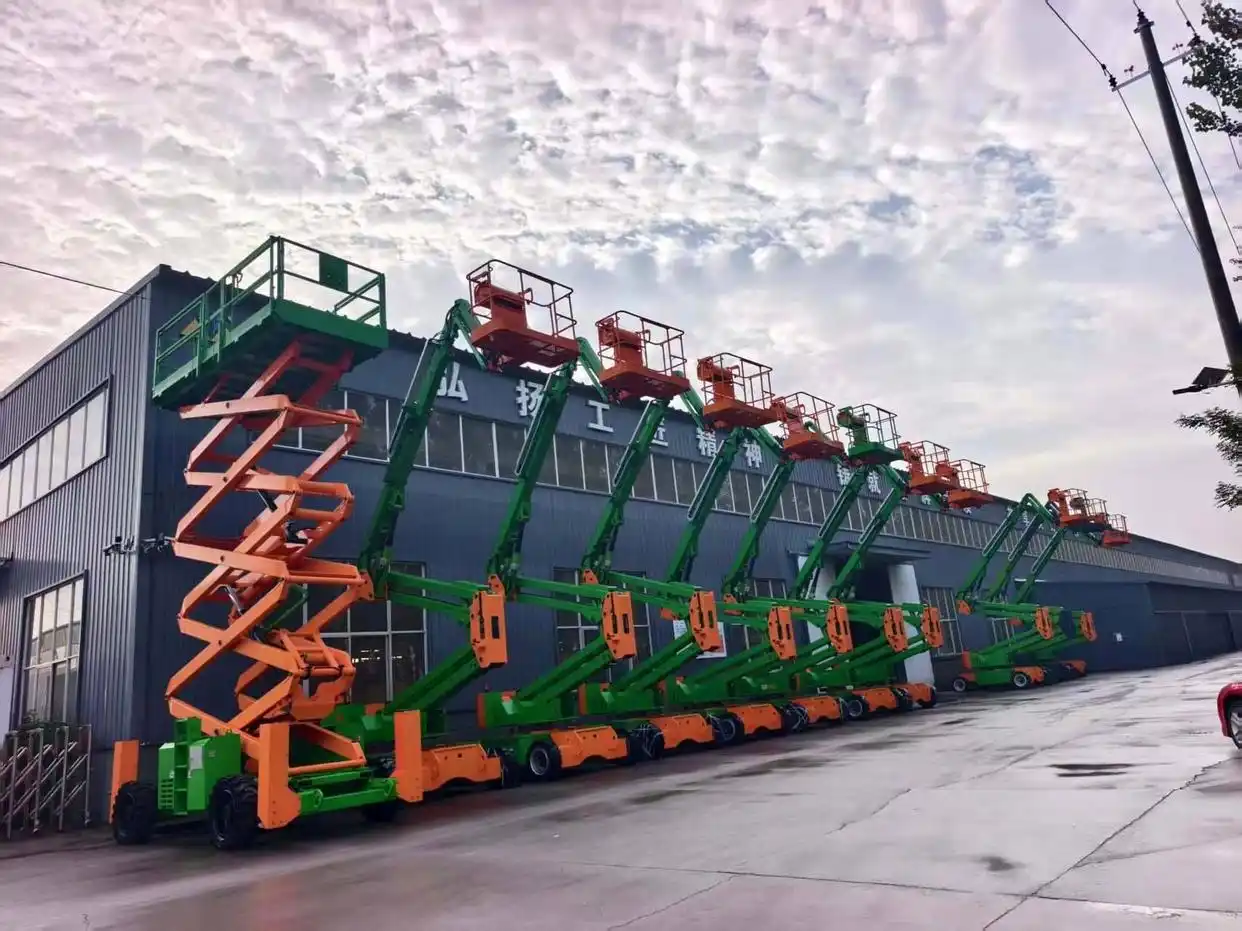 曲臂式升降机安装流程_曲臂式升降机教学_曲臂式升降机规范安装步骤